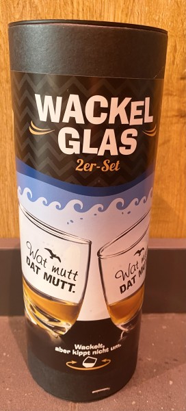Wackel Glas Wat mutt DAT MUTT 2er- Set